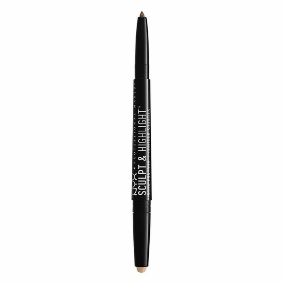 NYX MAKEUP Sculpt and Highlight Brow Contour, Eyebrow Pencil, 03 Soft Brown Rose - Picture 1 of 9